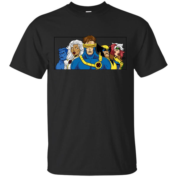 XMEN - XMen Shirt 92 Wolverine Storm Cyclops Rogue Beast Marvel Comics Avengers New Mutants Logan Deadpool T Shirt & Hoodie