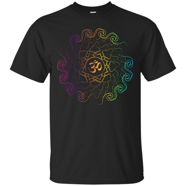 Yoga - Colored yoga energy mandala art T Shirt & Hoodie