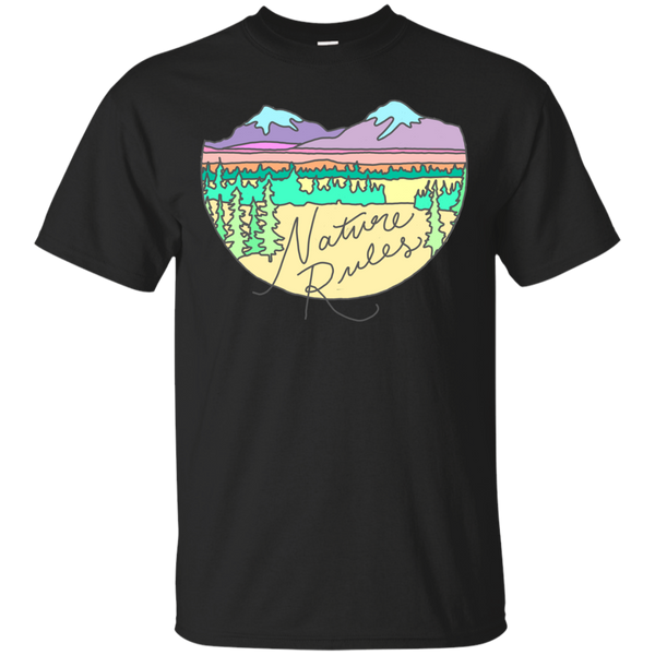 Camping - Nature rules landscape hiking climbin camping wilderness rules nature T Shirt & Hoodie