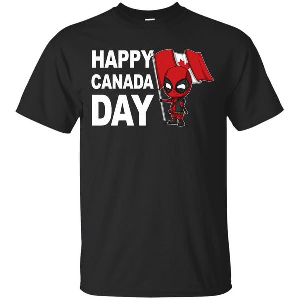 DEADPOOL - Happy Canada Day Toon T Shirt & Hoodie