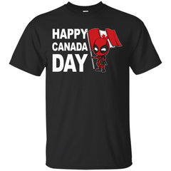 DEADPOOL - Happy Canada Day Toon T Shirt & Hoodie