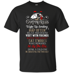 CAMPING RULES T SHIRT - Camping rules Tshirt T Shirt & Hoodie