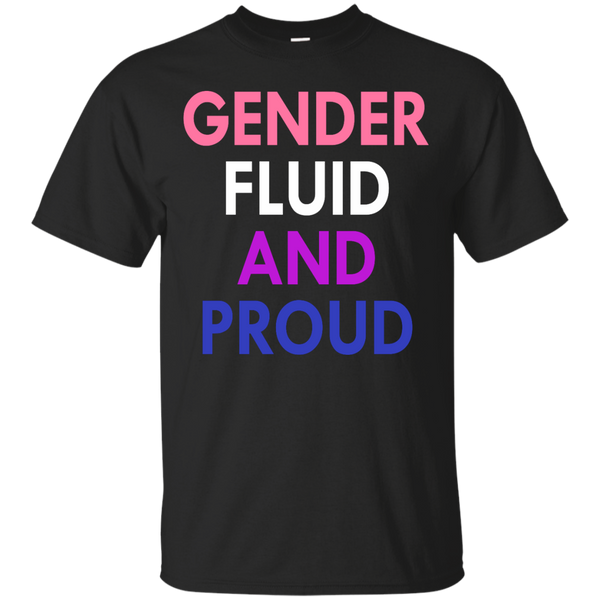 LGBT - Gender fluid and proud lgbt T Shirt & Hoodie