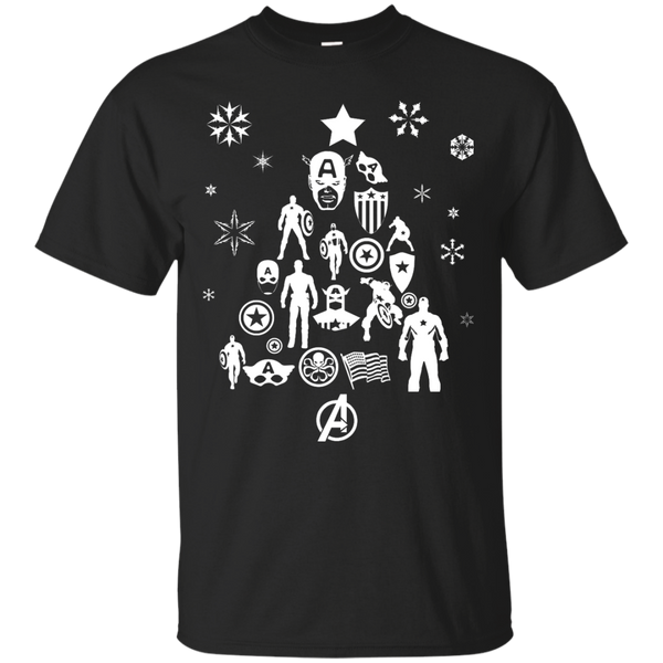 Marvel - Xmas Tree Captain America captainamerica T Shirt & Hoodie