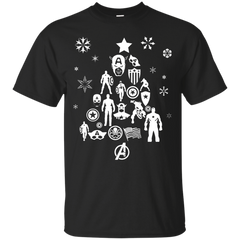 Marvel - Xmas Tree Captain America captainamerica T Shirt & Hoodie