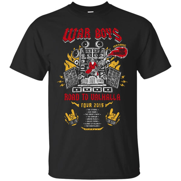 MAD MAX FURY ROAD - Road to Valhalla Tour T Shirt & Hoodie