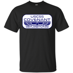 ALIEN COVENANT - USCSS Covenant patch mission T Shirt & Hoodie
