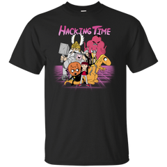 ADVENTURE TIME - Hacking time T Shirt & Hoodie