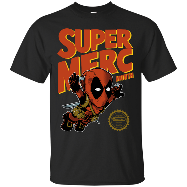 Deadpool - SUPER MERC MOUTH awesome T Shirt & Hoodie