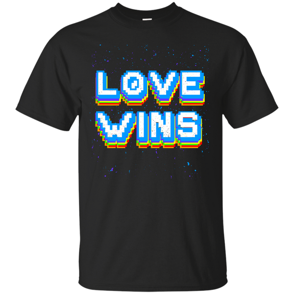 LGBT - Love wins neon T Shirt & Hoodie