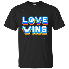LGBT - Love wins neon T Shirt & Hoodie