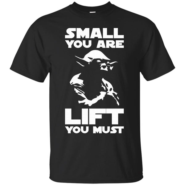 STAR WARS T SHIRT - Small You Are Lift You Must Yoda T Shirt & Hoodie