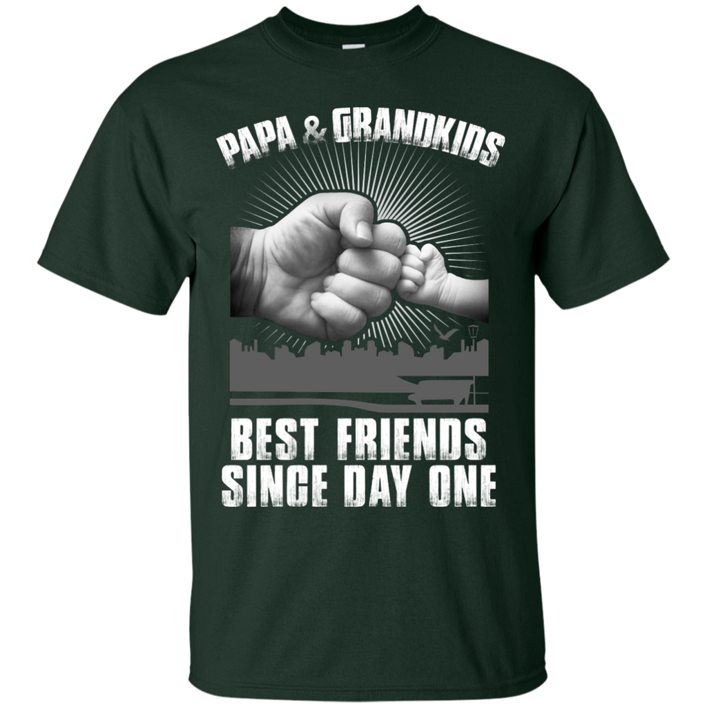 Yoga - PAPA AND GRANDKIDS BEST FRIENDS SINCE DAY ONE T shirt & Hoodie