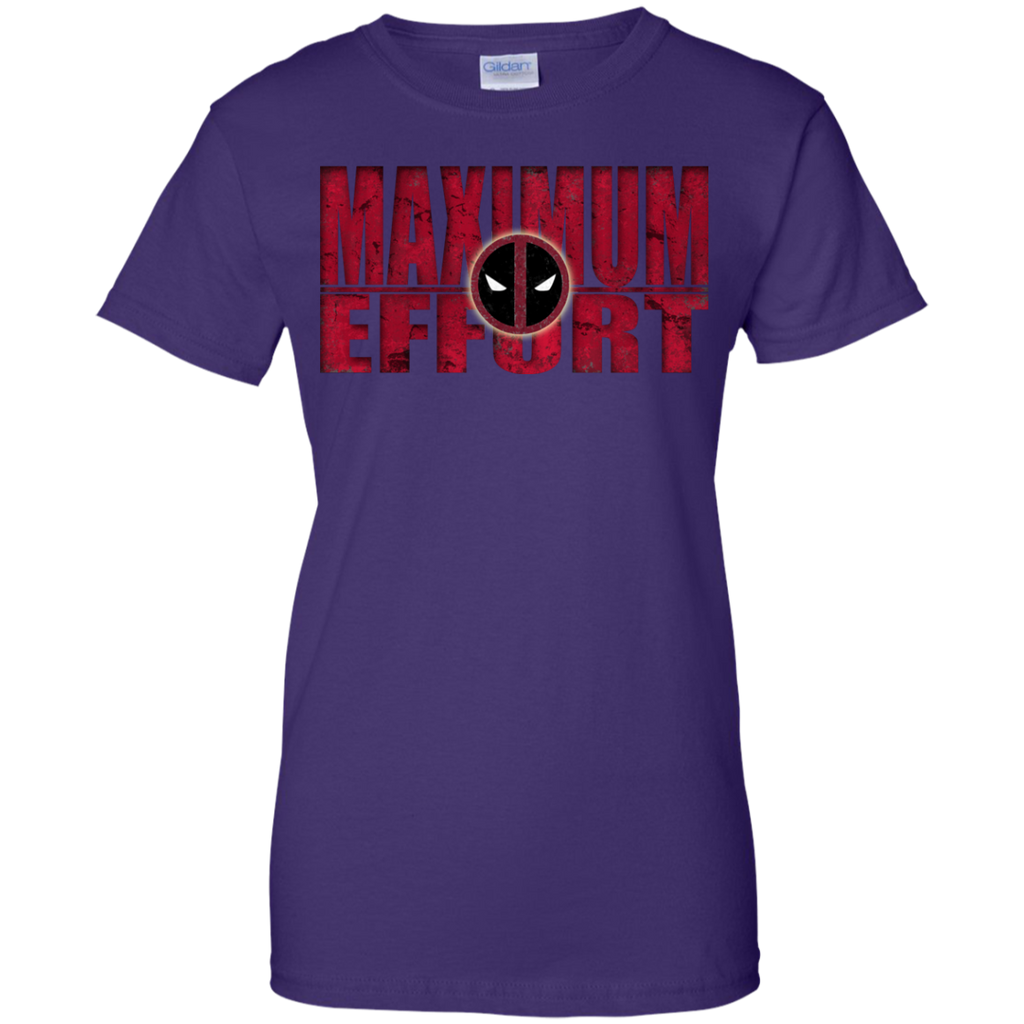 Marvel - Maximum Effort deadpool T Shirt & Hoodie