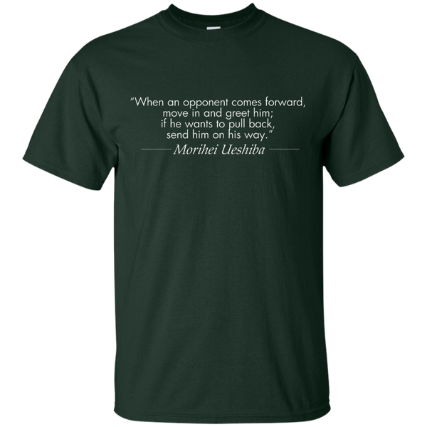 AIKIDO - Send him on his way White T Shirt & Hoodie