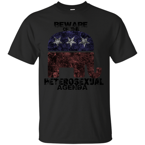 LGBT - Beware of the Heterosexual Agenda homo T Shirt & Hoodie