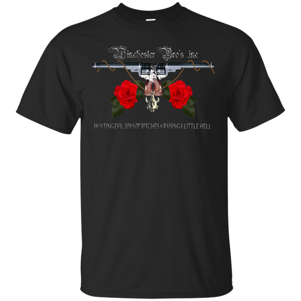Hunting - Winchester Bros hunting evil sons of bitches N raising a little  T Shirt & Hoodie