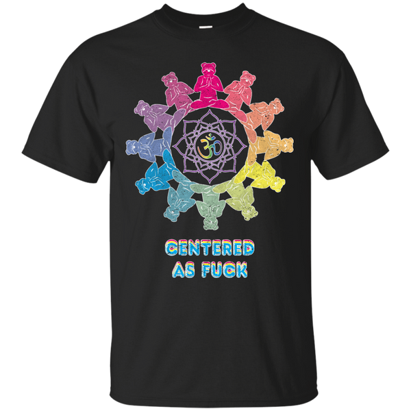 Yoga - CENTERED AS FUCK - YOGA BEAR T shirt & Hoodie