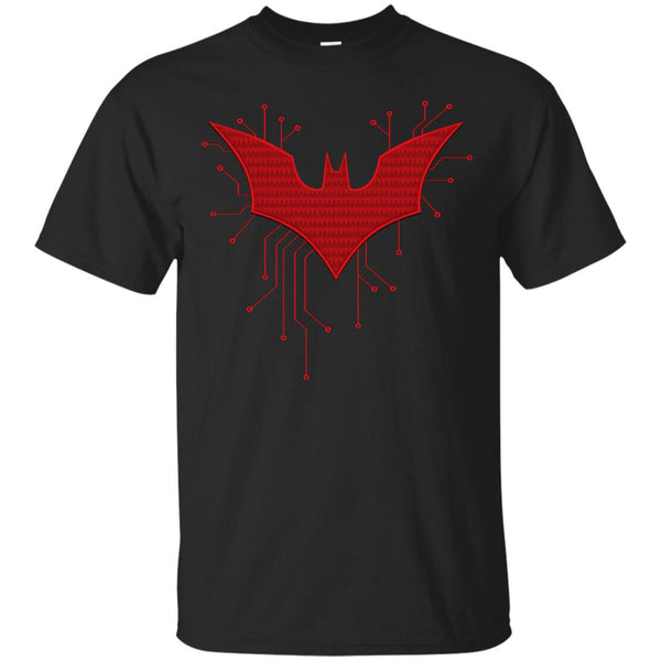 SUPERHEROES - Batman Beyond Circuitry Symbol T Shirt & Hoodie