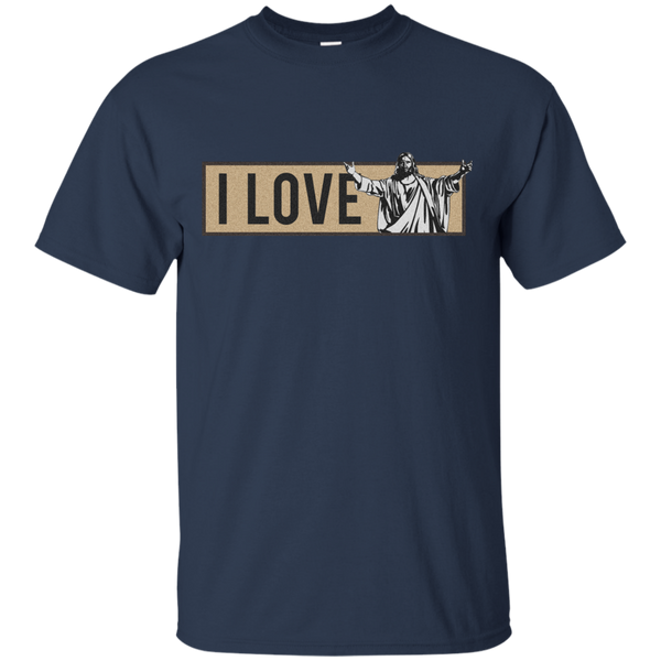 Hiking - I love Jesus peace T Shirt & Hoodie