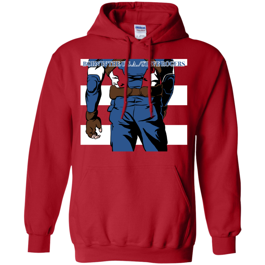 Marvel - Born In The USARed marvel cinematic universe T Shirt & Hoodie