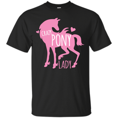 Father - Crazy Pony Lady pony T Shirt & Hoodie