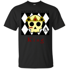 ANCIENT ATTIRE KING LOGO - King Skull Logo Tee T Shirt & Hoodie