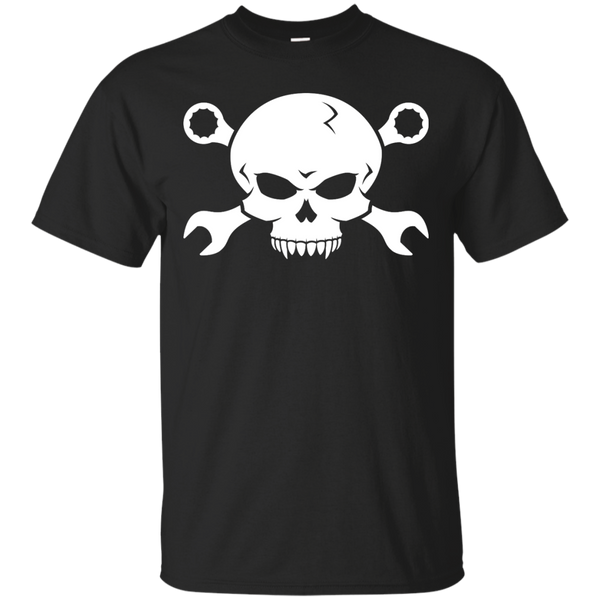 Mechanic - Skull 039n039 Tools white T Shirt & Hoodie