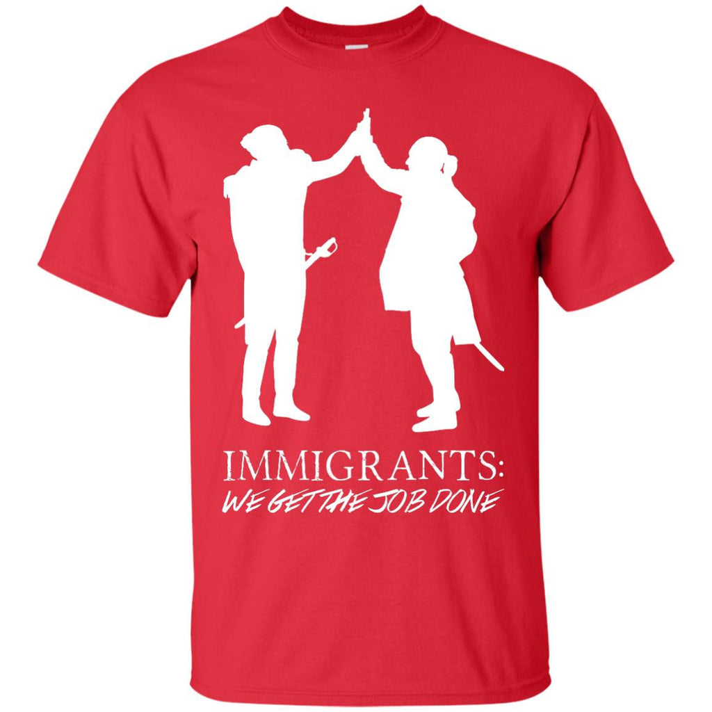 Hamilton t shirt immigrants deals