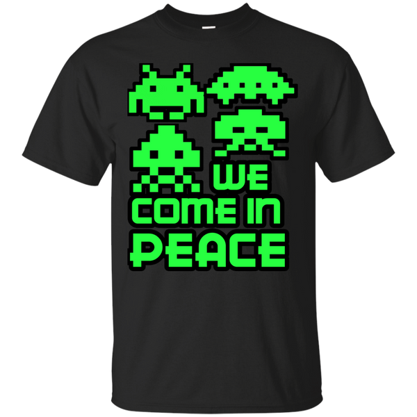 ALIEN - We come in peace T Shirt & Hoodie
