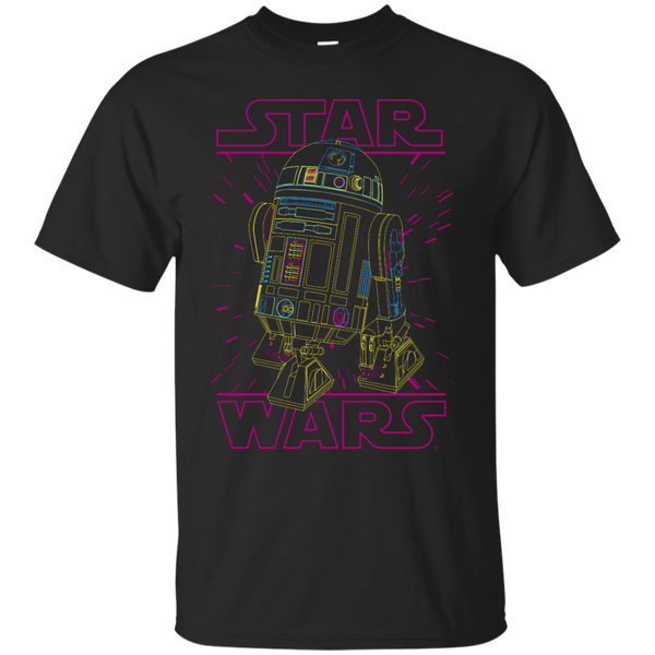 Star Wars - Neon R2D2 T Shirt & Hoodie