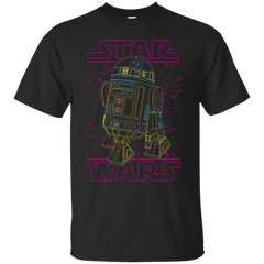 Star Wars - Neon R2D2 T Shirt & Hoodie