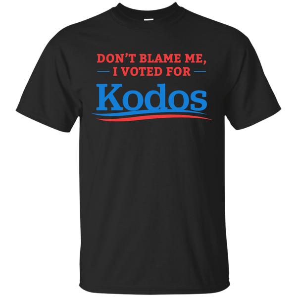 BERNIE SANDERS - Dont Blame Me I Voted For Kodos T Shirt & Hoodie