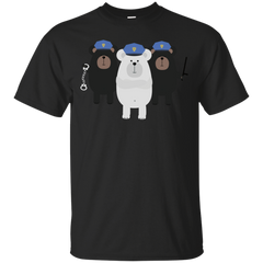 BEAR - Grizzly Police Officer Squad T Shirt & Hoodie