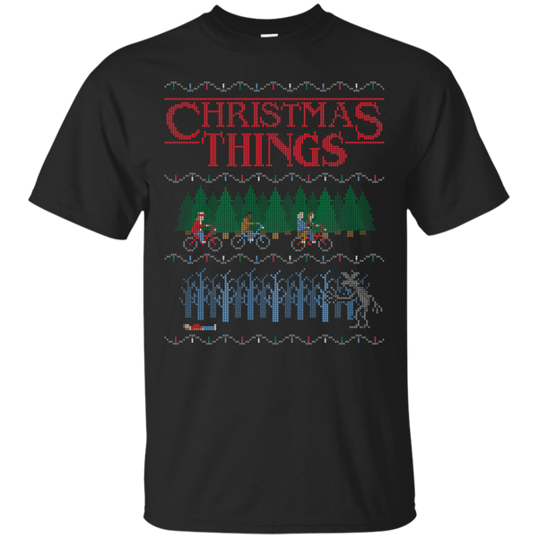 Stranger Things - Christmas Things holiday T Shirt & Hoodie