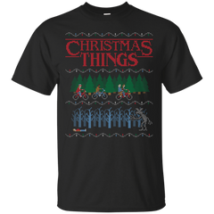 Stranger Things - Christmas Things holiday T Shirt & Hoodie