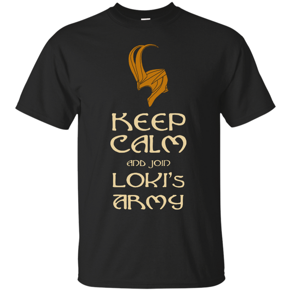 AVENGERS ASSEMBLE - Keep Calm And Join Lokis Army T Shirt & Hoodie