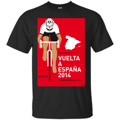 Biker - MY VUELTA A ESPANA MINIMAL POSTER 2014 T Shirt & Hoodie