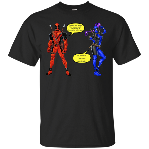 Deadpool - Lady Blupool and a DP toilet deadpool T Shirt & Hoodie