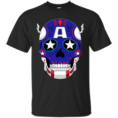 Marvel - Captain America  Sugar Skull ironman T Shirt & Hoodie