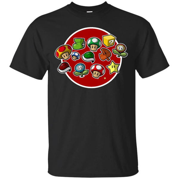 1 UP - Power ups from that game with the mustachioed plumber T Shirt & Hoodie