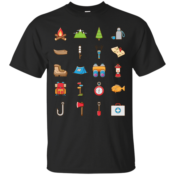 Camping - Outdoor Icon mountain T Shirt & Hoodie