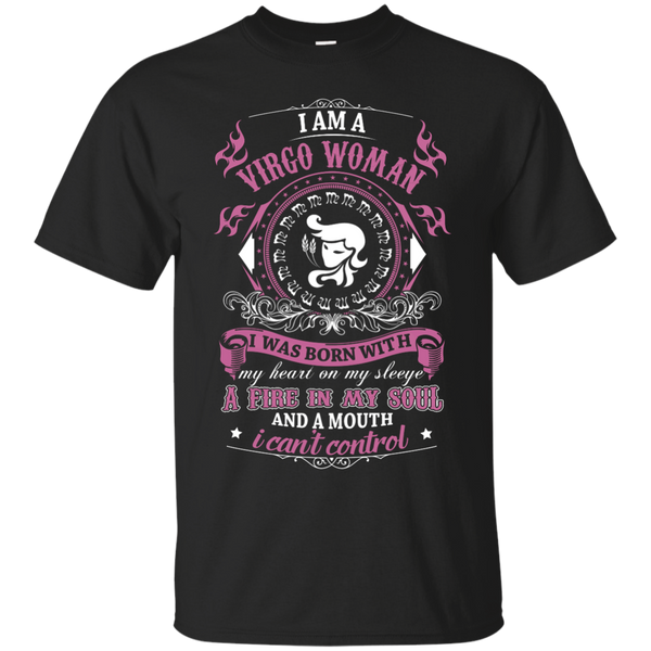 Mechanic - I AM A VIRGO WOMAN I WAS BORN WITH MY HEART T Shirt & Hoodie