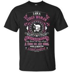 Mechanic - I AM A VIRGO WOMAN I WAS BORN WITH MY HEART T Shirt & Hoodie