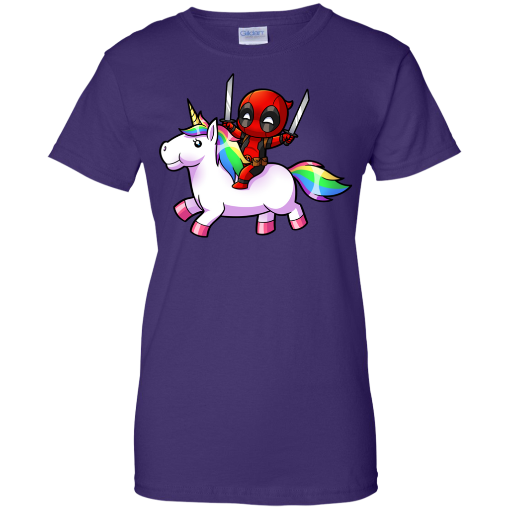 Marvel - Deadpool on a Unicorn deadpool T Shirt & Hoodie