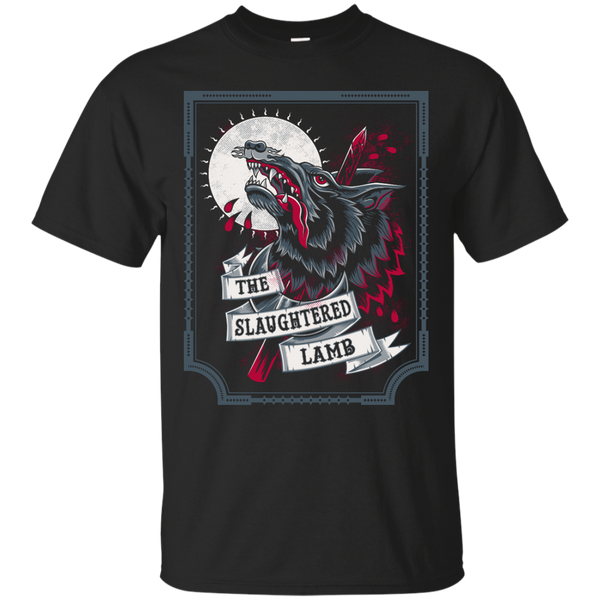 AN AMERICAN WEREWOLF IN LONDON - The Slaughtered Lamb T Shirt & Hoodie