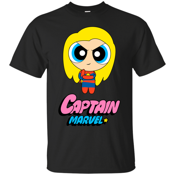 CAPTAIN MARVEL - Captain powerpuff marvel T Shirt & Hoodie