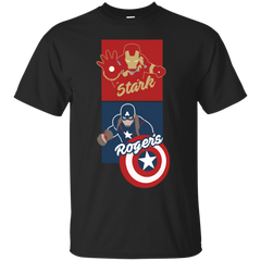 Marvel - Stark v Rogers superhero T Shirt & Hoodie