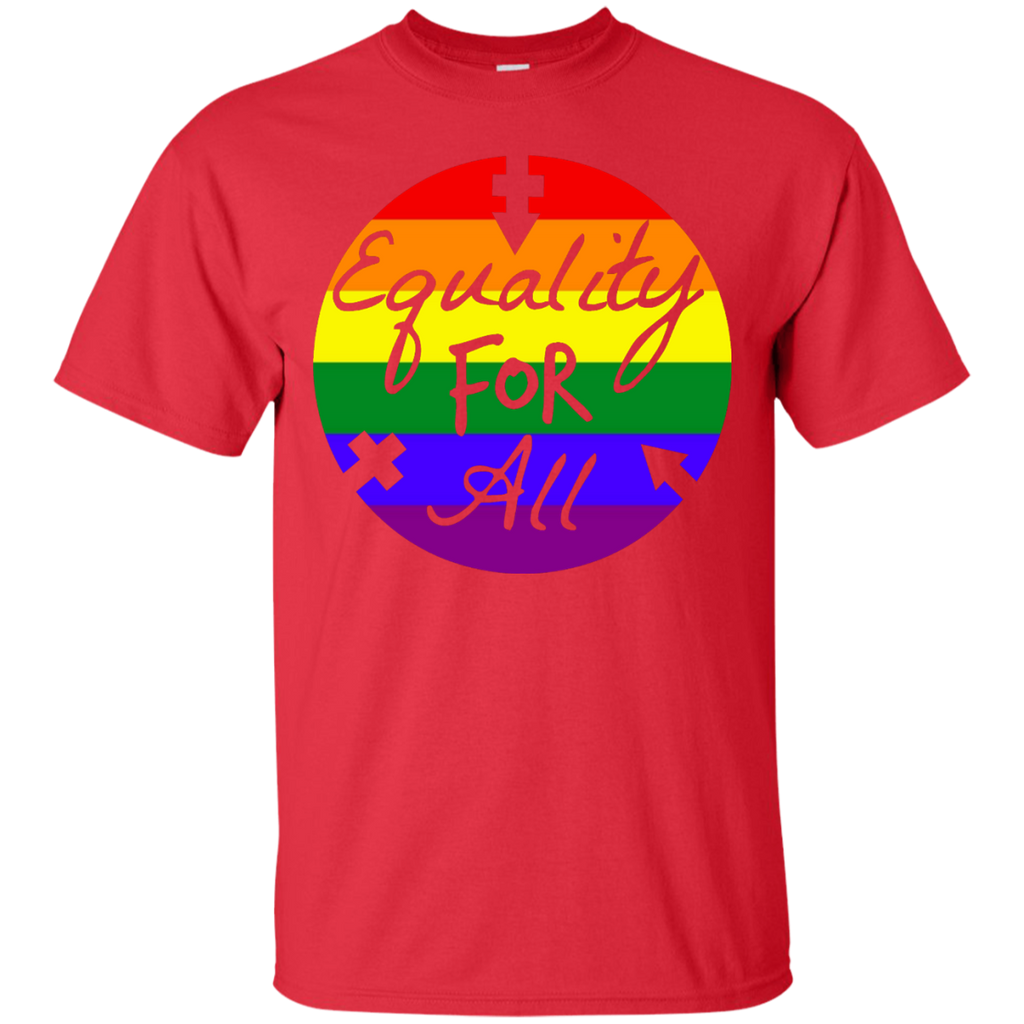 LGBT - Equality For All LGBTQ homosexual T Shirt & Hoodie