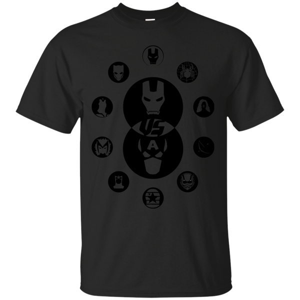 Marvel - Civil War Black Ver III civil war T Shirt & Hoodie